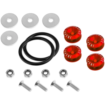 Red Quick Release Aluminum Bumper Fender Fastener 