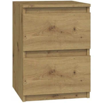 KUMODE AR 2 ATVILKTNĒM SM2 ARTISAN OZOLS