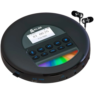 KLIM Nomad CD atskaņotājs Bluetooth - Tragbarer CD