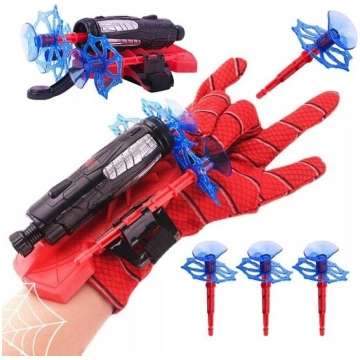 Spiderman / zirnekļcilvēka cimds ar lipīgām lodēm 