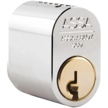 Skandināvu cilindrs Assa Abloy 1301 hroms 3 atslēg