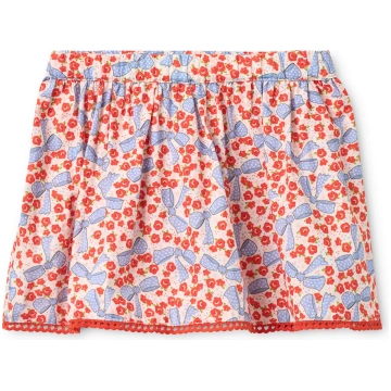 Debbie Skirt Ditsy Floral Flöss