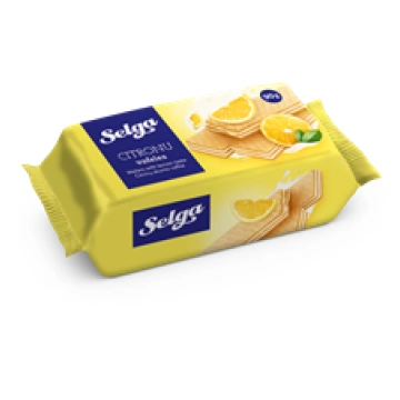 Vafeles SELGA ar citronu garšu, 90g - 450-13870
