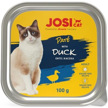 Pastēte kaķiem Josera JosiCat Pīles gaļa 100gx16ga