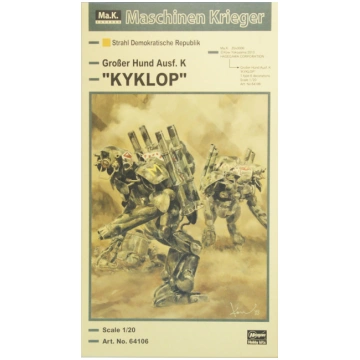 Grosser Hund "Kyklop" Hasegawa