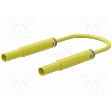 Test lead; 32A; banana plug 4mm,both sides; insula