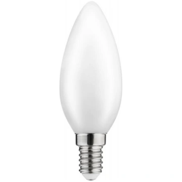 LED spuldze, A-G, C35, 3000K, E14, 4W, 360°, 420lm