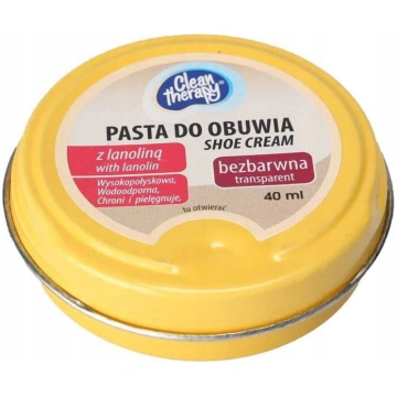 Apavu krēms caurspīdīgs 40 ml ūdensizturīgs spīdum