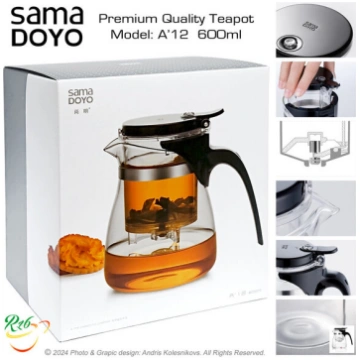 SAMADOYO Premium klases tējkanna ar vārstu ūdens n