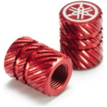 Valve Caps helical Yamaha TMax 560 E5 ab 2020 red
