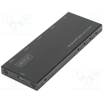 Splitter; HDMI 2.0; 3D,4K,HDCP 2.2,HDR,UHD 2160p; 