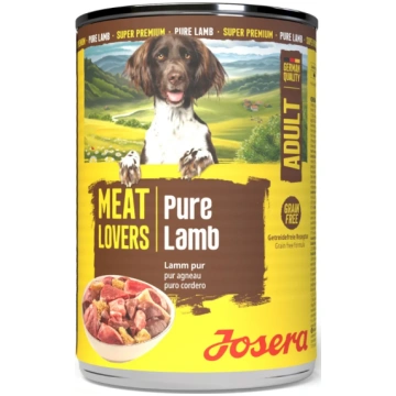 Mitrā barība (konservi) suņiem Josera Meat Lovers 
