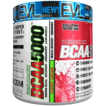 EVLution Nutrition BCAA 5000, ķiršu-laima garša - 