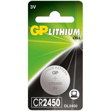 Litija baterija GP GPPBL2450030, CR2450, 3 V