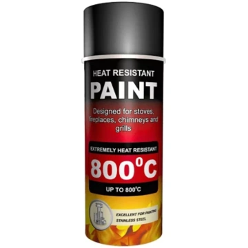 Karstumizturīga krāsa aerosolā +800°C 400ml HANSA 