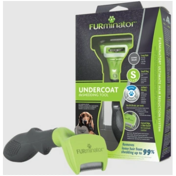 FURminator deShedding ķemme S gara apaļa. Suņiem
