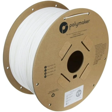 Polymaker PolyTerra PLA kokvilna balta - 1,75 mm -
