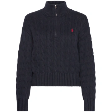 Polo Ralph Lauren - Cable-Knit Cotton Quarter-Zip 