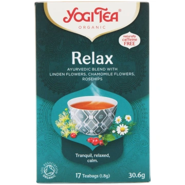 Tēja Yogi Relax, 17 paciņas