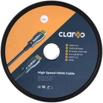 HDMI kabelis Claroc FEN-HDMI-20-10M — 10.0 m, 4K@6