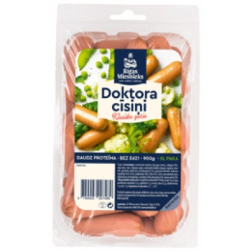 Cīsiņi Doktora XL RĪGAS MIESNIEKS 900g