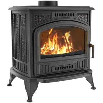 Čuguna kamīns Kratki K6, 8 kW - Ø150