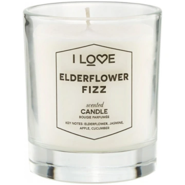 I Love, Elderflower Fizz, Avenes, Aromātiskā svece
