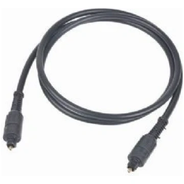 CC-OPT-1M Toslink optiskais kabelis, melns, 1m Gem