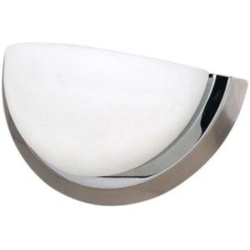 Plafons E27, Horoz, HL634W, 60W, hroms, 1/2 apaļa,