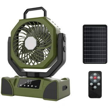 Kempings ventilators, 20000mAh uzlādējams portatīv
