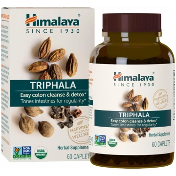 TRIPHALA Organic Himalaya 60 caplets