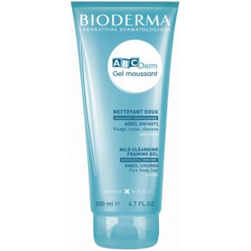 Bioderma ABCDerm Gel Moussant Maigs attīrošs putoj