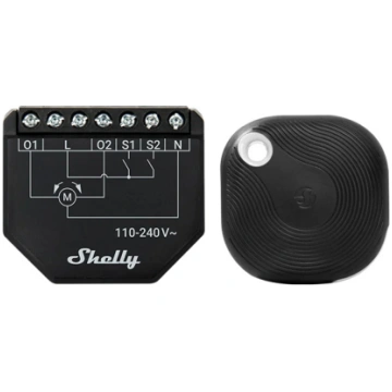 WiFi Shelly Shutter + BLU Button Tough 1 blinds/cu