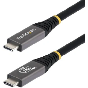 StarTech.com 50cm (1.6ft) USB4 Cable, 80Gbps, USB-