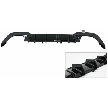 Rear Bumper Valance Diffuser suitable for BMW 3 Se
