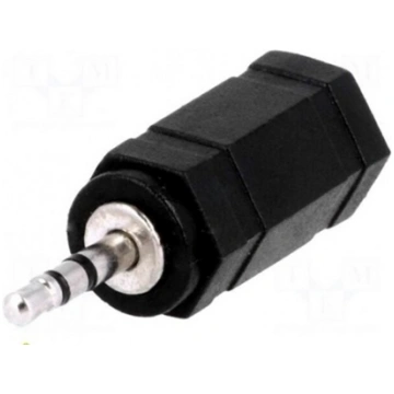 Adapter; Jack 2.5mm plug,Jack 3.5mm socket; stereo
