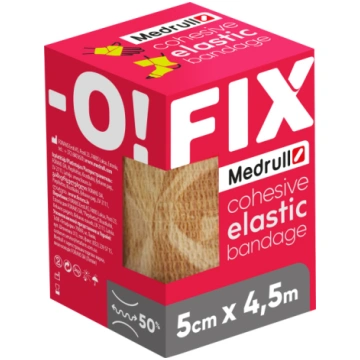 MEDRULL Fix-O pašlīpošā elastīgā saite 4.5mx5cm