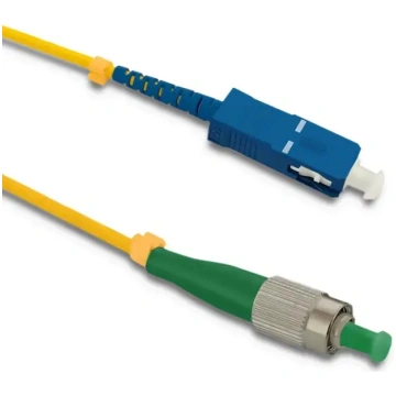 Qoltec Fiber optic patch cord FC/APC - SC/UPC | Si
