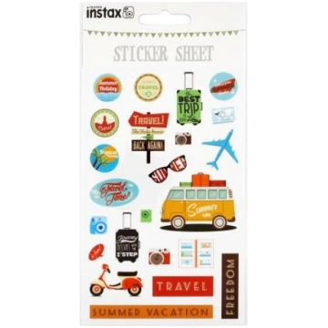 stikers, FUJIFILM, instax mini stickers "Travel", 