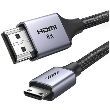 Kabeļa kabeļa mini hdmi adapteris - HDMI 8K 2m pel