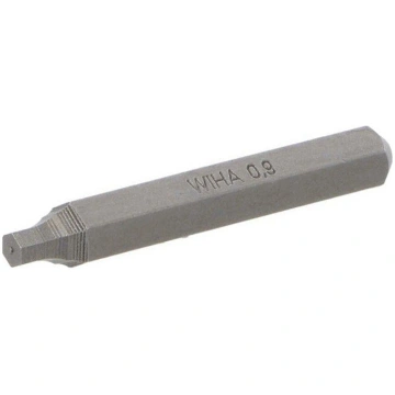 Screwdriver bit; hex key; HEX 0.9mm; Socket size: 