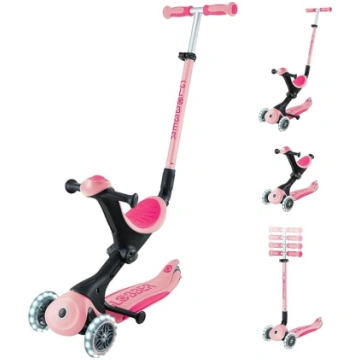 GLOBBER GO-UP Deluxe Lights – 3 in 1 trīsriteņu ve