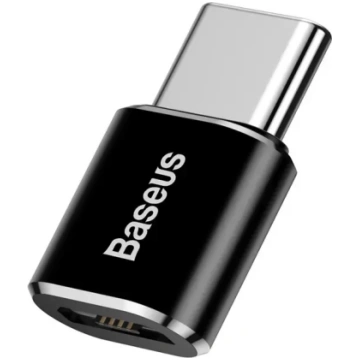 Baseus Mini Adapter from Micro USB to USB-C - Blac