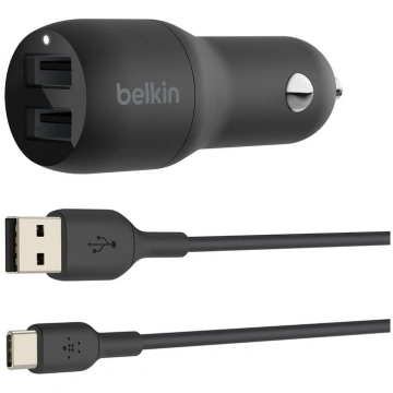 Belkin BoostCharge Dual Charger car power adapter 