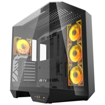Darkflash Computer Case DY470 4 fans (black) DY470