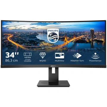 Philips 345B1C - LED monitor - curved - 34" 345B1C