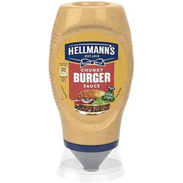 Hellmann"s Chunky Burger Sauce Garšīga grila un bu