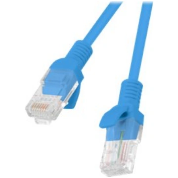 Lanberg patch cable - 2 m - blue, RAL 5012 PCU5-20