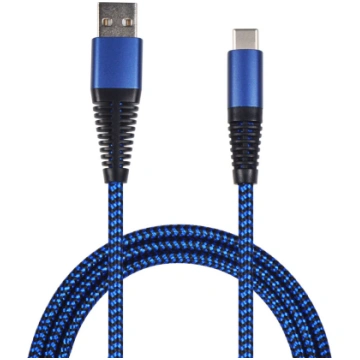 2GO USB Lade-/Datenkabel USB Type-C 3.1 Nylon 1m b