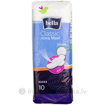 Bella Classic Nova Maxi higiēniskās paketes, 10 gb
